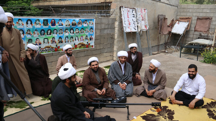 تصاویر/کلاس آموزش نظامی ویژه طلاب اندیکا