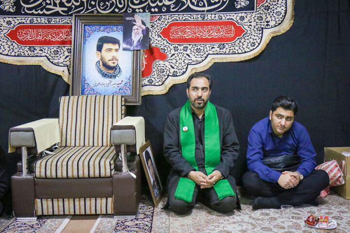 تصاویر/ دیدار و تکریم اصحاب رسانه استان قم با خانواده محترم پاسدار شهید سید محمد حسین بهاالدینی