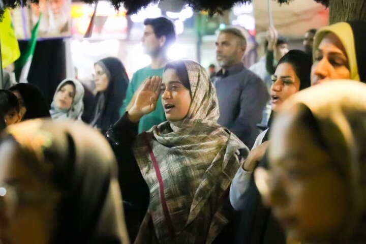 تصاویر/ حضور کرمانی ها در شب پنجاه و دوم-چهار راه طهماسب آباد