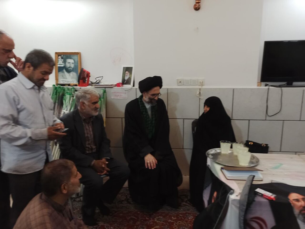 آغاز بزرگ‌ترین طرح تولید پرچم مقدس جمهوری اسلامی و پرچم حزب‌الله در مصلی کاشان
