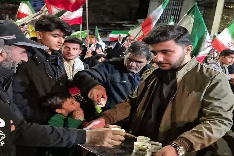 برپایی موکب و جهاد تبیین با حضور طلاب شهرستان صحنه+تصاویر