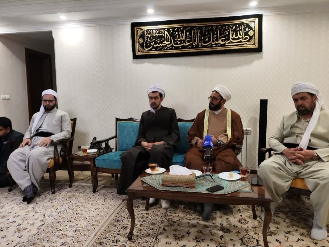 تجلیل ماموستاهای کردستان از خانواده شهید رحیمیان در تهران