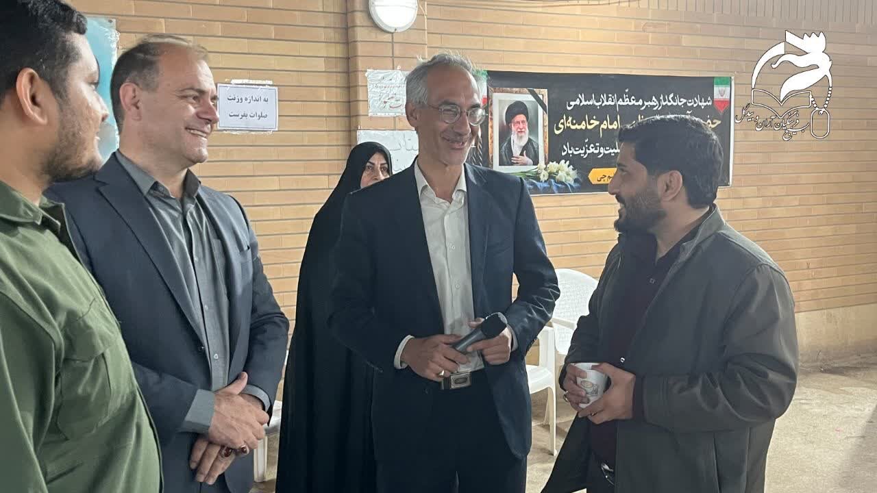 قدردانی فرماندهان بسیج از الگوی تلفیقی جهاد آموزشی و فرهنگی در موک شهدای فرهنگی آران و بیدگل+تصاویر