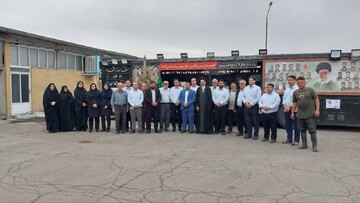 تصاویر/ بازدید نماینده ولی فقیه درکاشان از سازمان حمل و نقل بار و مسافر شهرستان کاشان