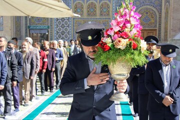 تصاویر/ آیین خطبه‌خوانی دهه کرامت در حرم حضرت معصومه (س)
