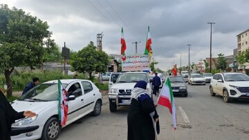 تصاویر/ کاروان خودرویی شهرستان آمل در دوم اردیبهشت