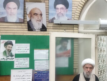 تصاویر/ مراسم بزرگداشت استاد اخلاق حوزه علمیه تهران