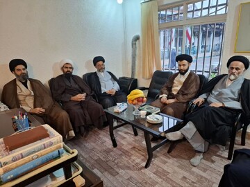بازدید مدیر حوزه علمیه استان گیلان از مدرسه علمیه قائمیه بندر انزلی