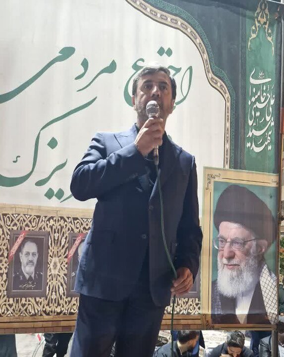 تصاوسر/ حضور دشمن‌شکن و باشکوه مردم باقرشهر و کهریزک در شب پنجاه و دوم