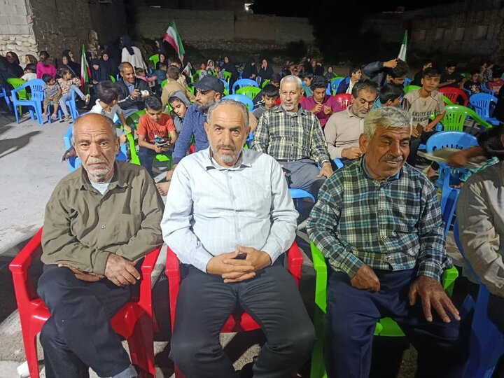 تصاویر/ مردم روستای چاه پیر پای کار نظام اسلامی
