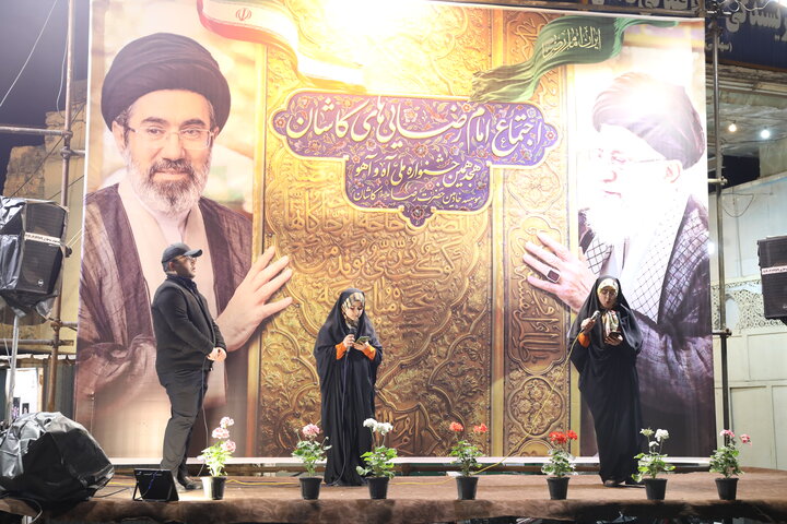 تصاویر/سومین شب جشنواره ملی آه و آهو در قالب قرارگاه آه و آهو درکاشان