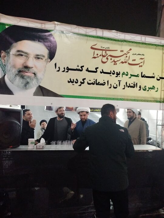 تصاویر/ موکب فرهنگی تبلیغی مدرسه علمیه ولیعصر (عج) گرمی