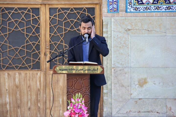 آیین خطبه خوانی حرم مطهر