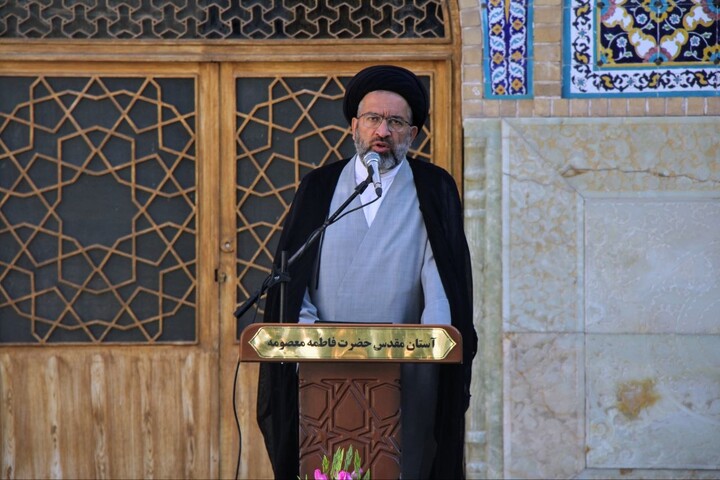 آیین خطبه خوانی حرم مطهر