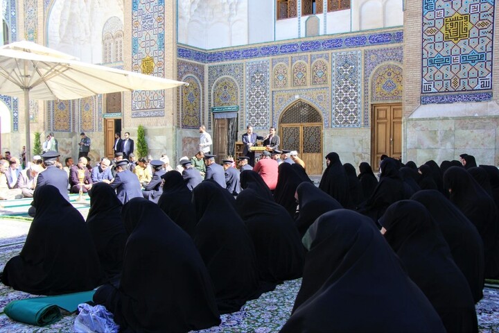 آیین خطبه خوانی حرم مطهر