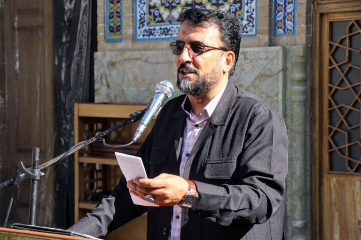 آیین خطبه خوانی حرم مطهر