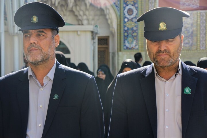 آیین خطبه خوانی حرم مطهر