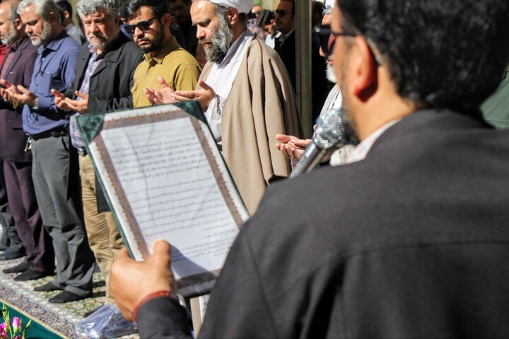 آیین خطبه خوانی حرم مطهر