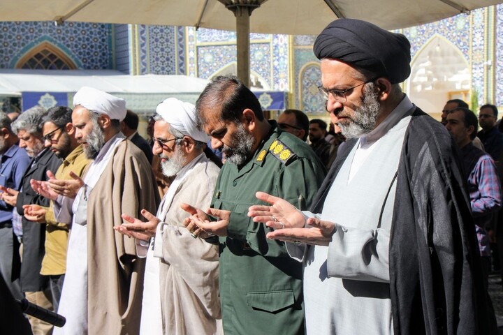 آیین خطبه خوانی حرم مطهر