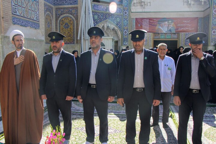 آیین خطبه خوانی حرم مطهر