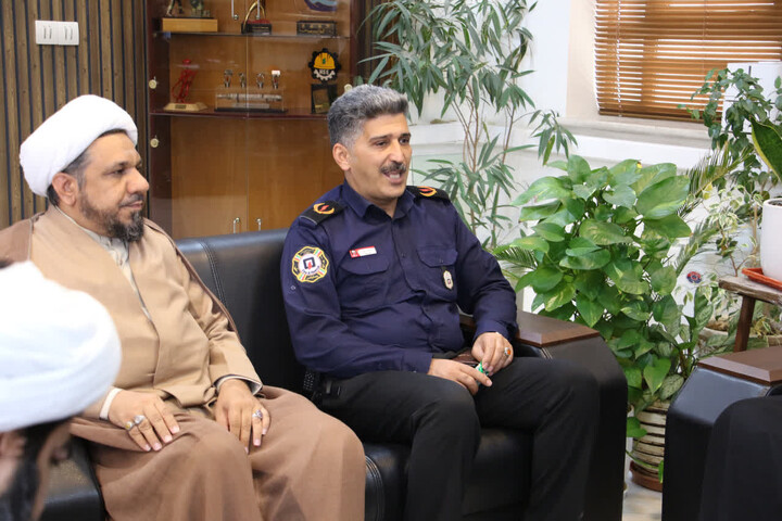 تجلیل مسئولان حوزوی از کارکنان سازمان آتش نشانی شهرداری اصفهان