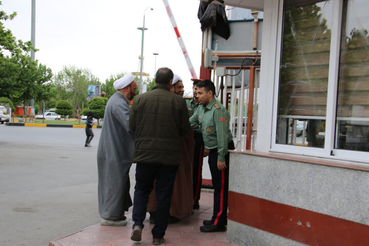 تجلیل مسئولان حوزوی از کارکنان سازمان آتش نشانی شهرداری اصفهان