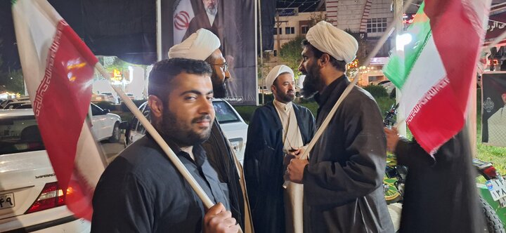 تصاویر | بازدید شامگاهی معاون حوزه‌های علمیه از فعالیت مواکب طلاب برادران و خواهران