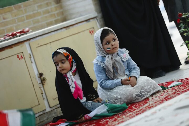 تصاویر/ رزمایش و اجتماع بزرگ دختران جان‌فدای ایران در نوش آباد