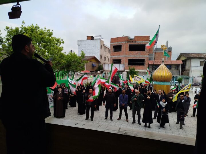تصاویر/ تجمع سلحشوران آمل در حسینیه ابوالفضل العباس (ع)