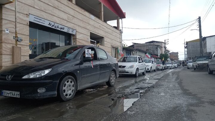 تصاویر/ کاروان خودرویی شهرستان آمل در دوم اردیبهشت