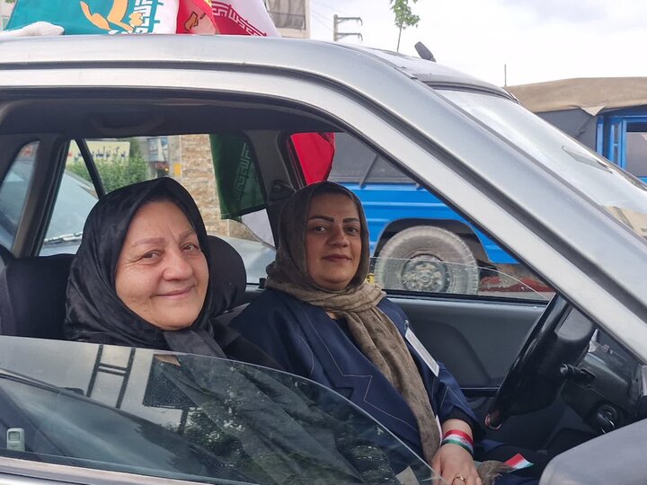 تصاویر/ کاروان خودرویی شهرستان آمل در دوم اردیبهشت