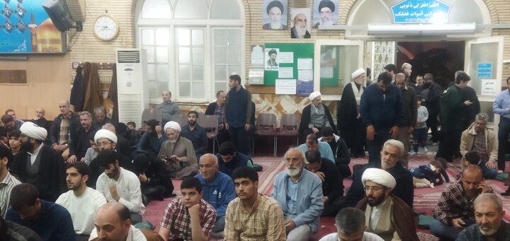 تصاویر/ مراسم گرامیداشت آیت الله محمدحسن رئوفی، استاد اخلاق حوزه علمیه تهران