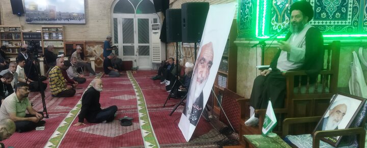 تصاویر/ مراسم گرامیداشت آیت الله محمدحسن رئوفی، استاد اخلاق حوزه علمیه تهران