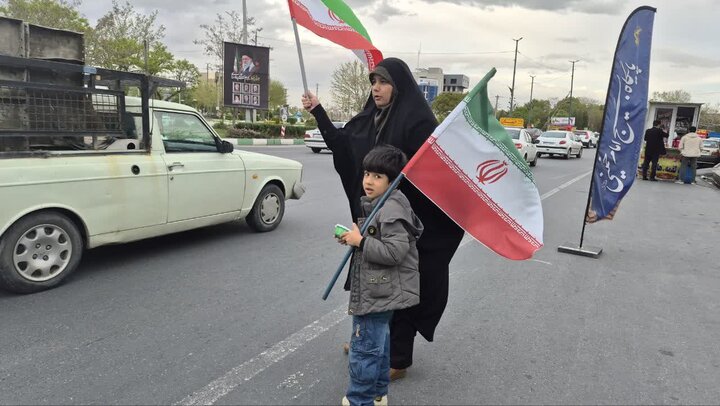 تصاویر/روز شانزدهم از اجتماع پرچم گردانی به نیابت از شهید عزت الله بابایی در اراک