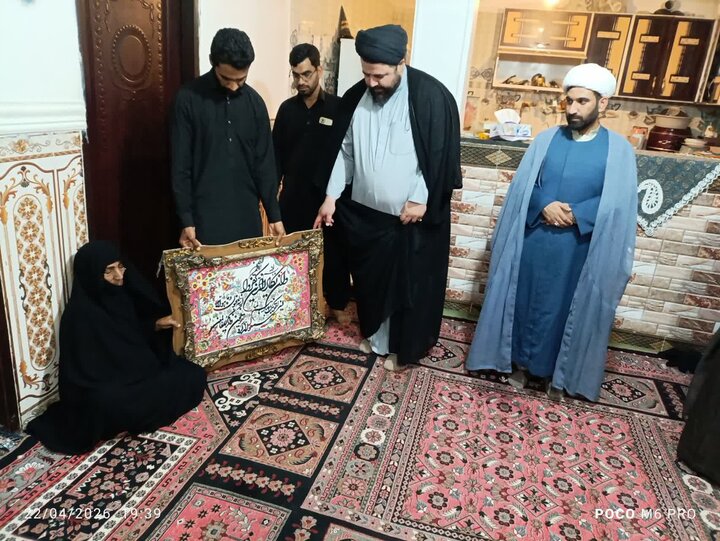 تصاویر/ تفقد از خانواده شهید روحانی حجت‌الاسلام حسین عبداللهی در دلگان