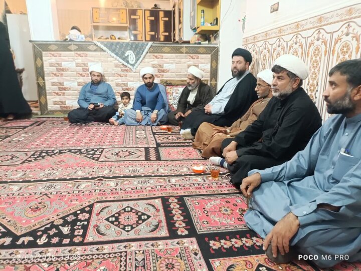 تصاویر/ تفقد از خانواده شهید روحانی حجت‌الاسلام حسین عبداللهی در دلگان