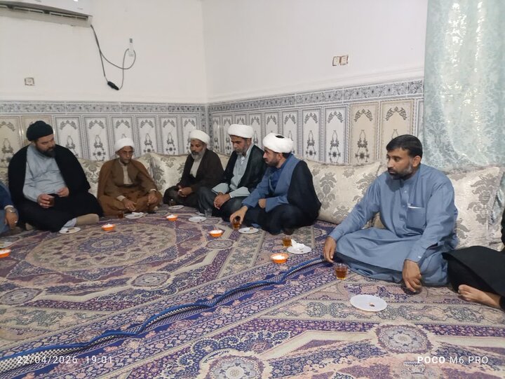 تصاویر/ تفقد از خانواده شهید روحانی حجت‌الاسلام حسین عبداللهی در دلگان