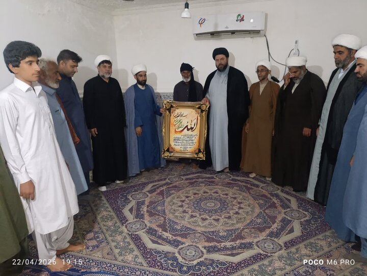 تصاویر/ تفقد از خانواده شهید روحانی حجت‌الاسلام حسین عبداللهی در دلگان