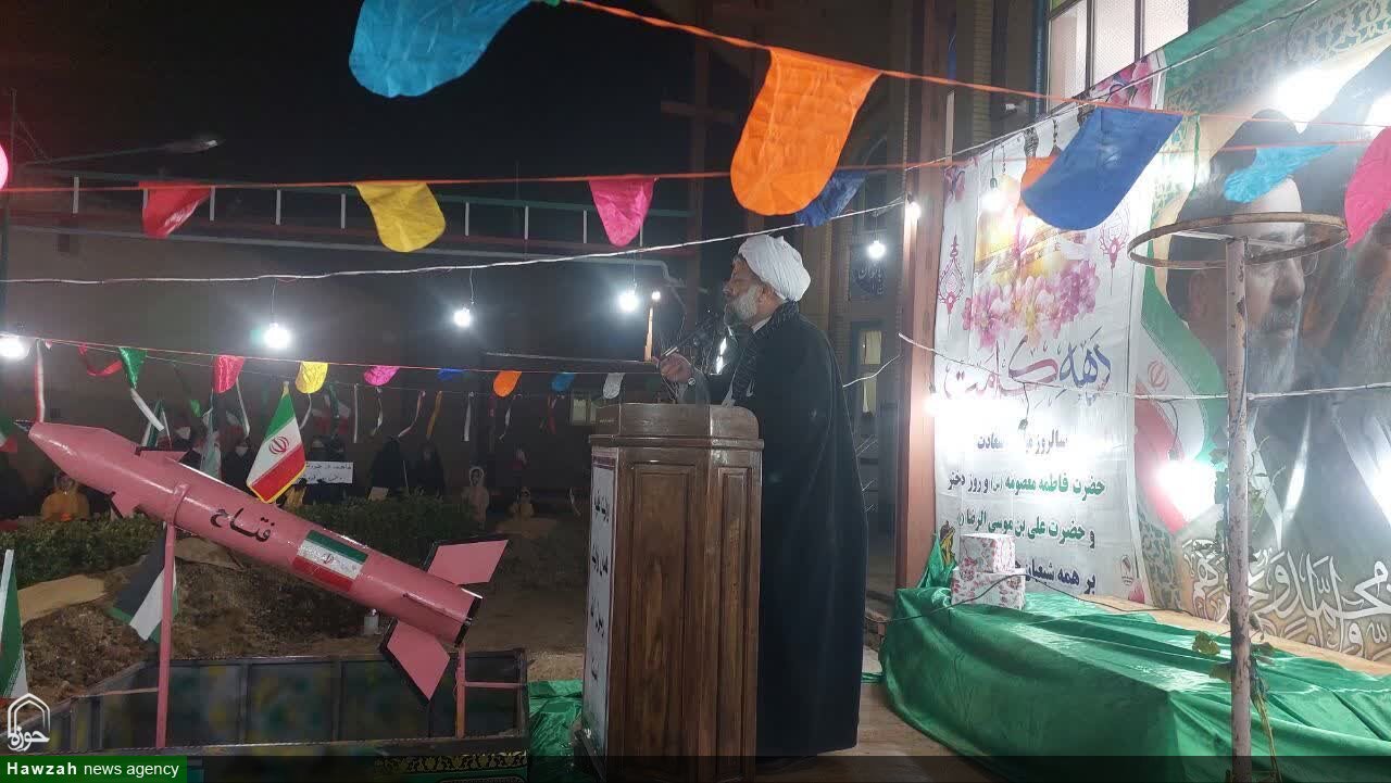 اجتماع مردم گل تپه در حمایت از نیروهای مسلح برگزار شد+تصاویر