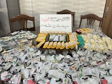 تصاویر/ فعالیت جهادی طلاب مدرسه علمیه ریحانة‌الرسول ارومیه در جنگ رمضان