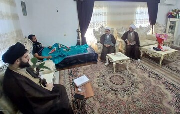 تصاویر/ دیدار اعضای قرارگاه تبلیغ شهرستان آمل با دلاورمردان عرصه علم و عمل