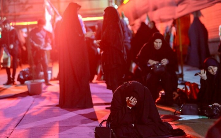 تصاویر/ سوگواری برای امام شهید انقلاب در خیابان کشوردوست