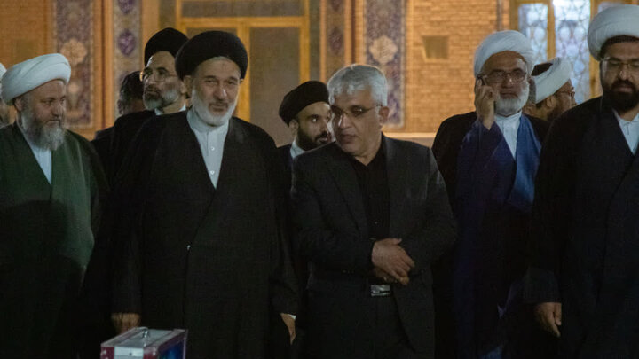 تصاویر/حضور معاونت محترم ریاست جمهوری در امور روحانیت در نجف ایران