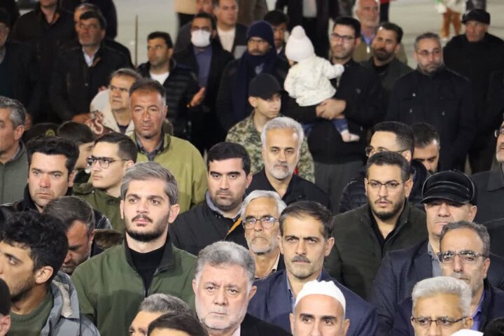 تصاویر/ پنجاه و سومین موج از اجتماعات شبانه در چالدران