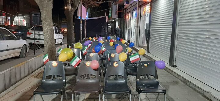 تصاویر/ بازدید مدیر حوزه علمیه آذربایجان غربی از غرفه شهدای میناب موکب حوزه علمیه امام صادق علیه‌السلام نقده