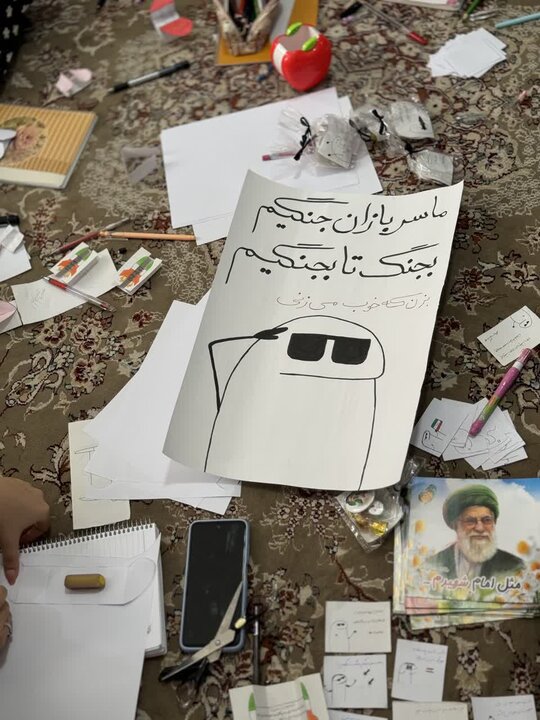 تصاویر/ فعالیت جهادی طلاب مدرسه علمیه ریحانة‌الرسول ارومیه در جنگ رمضان