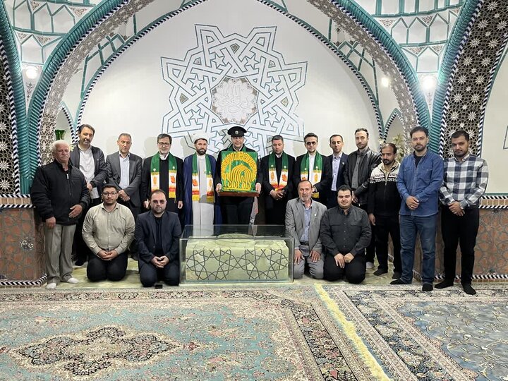 تصاویر / ددیار خادمین رضوی با نماینده ولی فقیه در استان قزوین