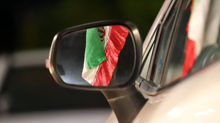 تصاویر/ کاروان خودرویی در خیابانهای آمل