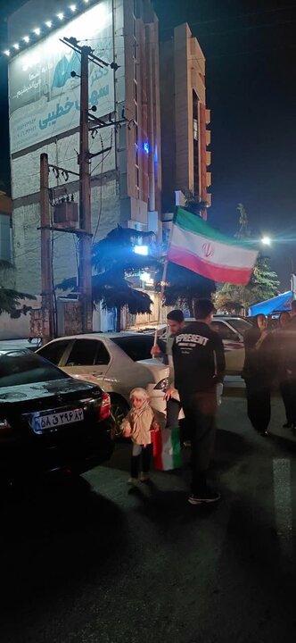 تصاویر/ کاروان خودرویی در خیابانهای آمل