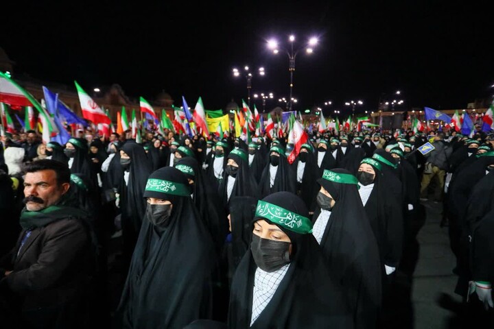 تصاویر / تجلی شکوه مردم همدان در روز پاسدار
